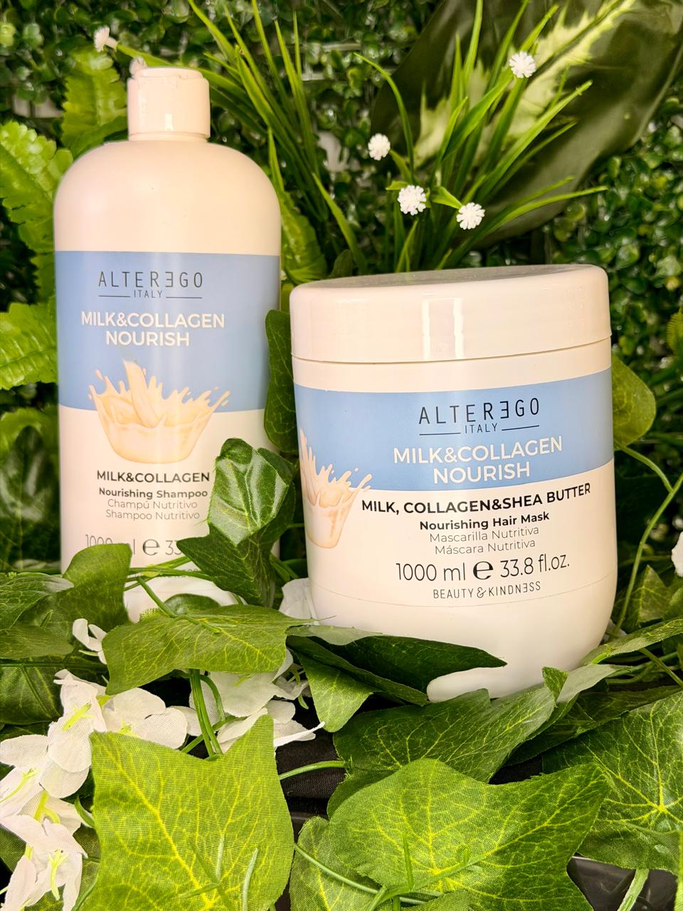 Alter Ego Milk Collagen, shampoo y mascarilla nutritiva